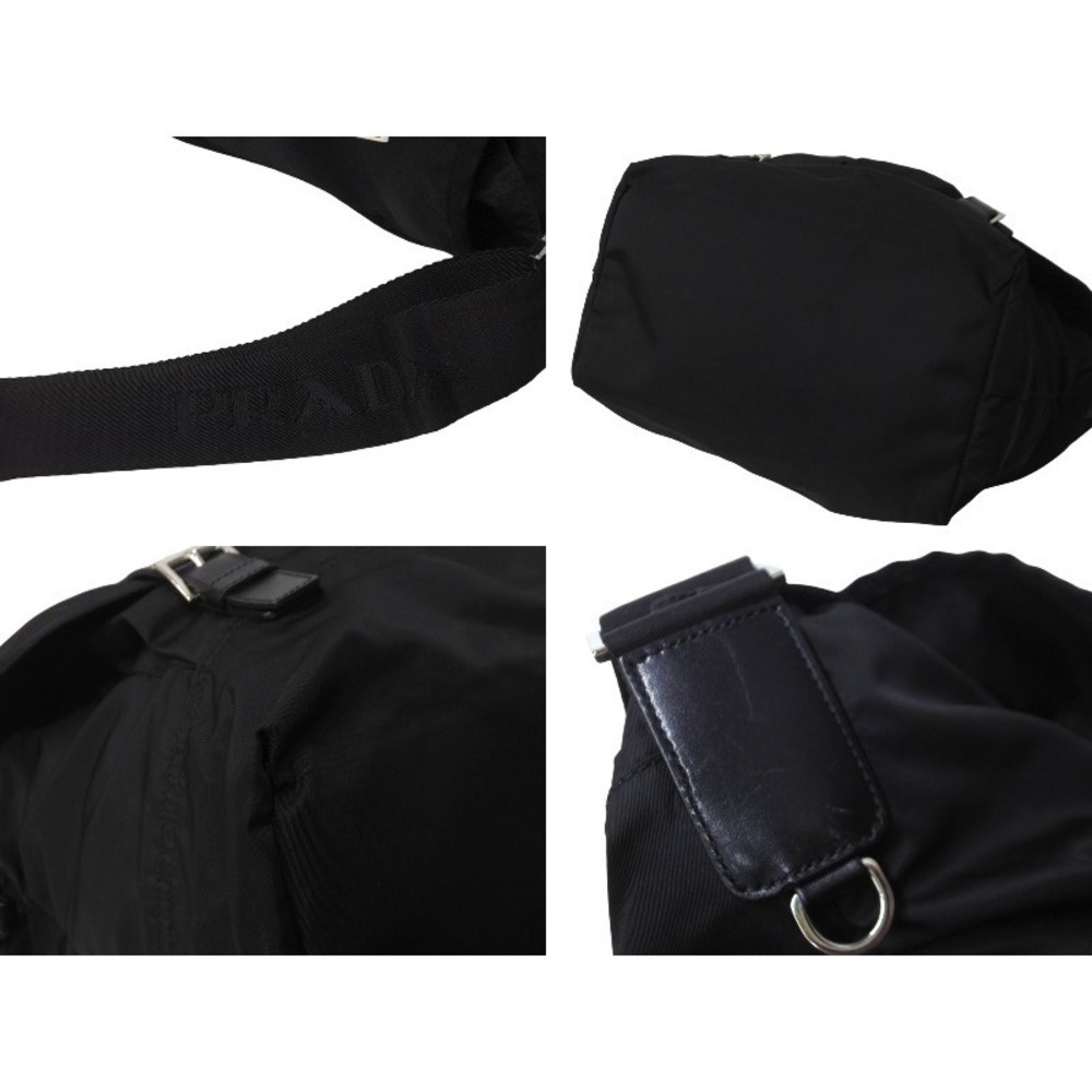 Prada Messenger Crossbody Bag Shoulder Black - Picture 7 of 10